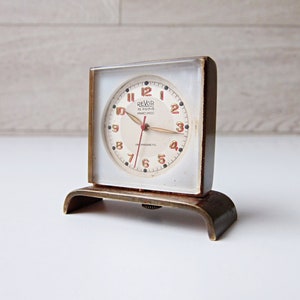 Art Deco REVOR miniature clock