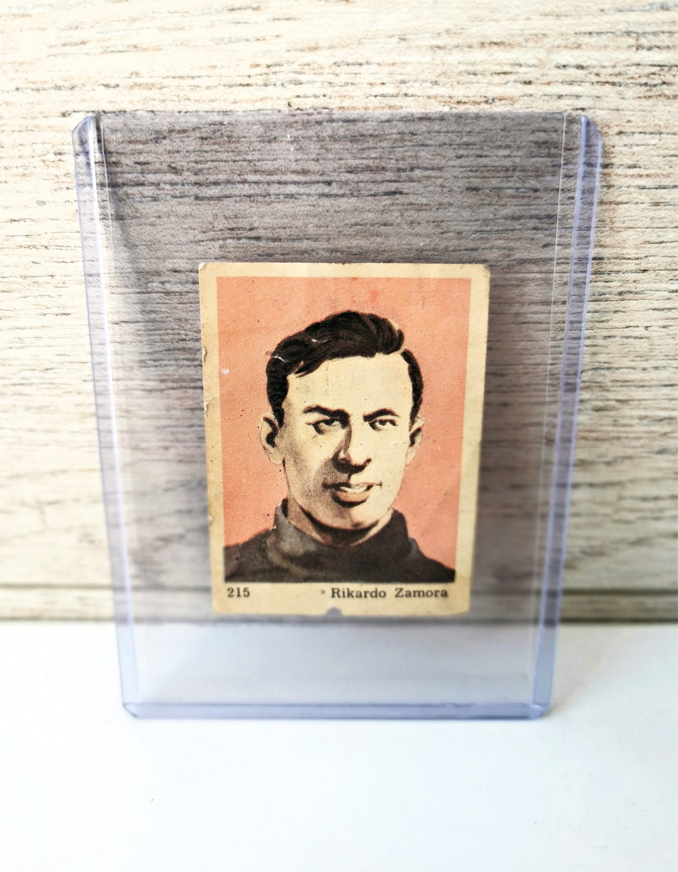 RARE! Vintage 60s Ricardo Zamora Sticker From Zvecevo Chocolate