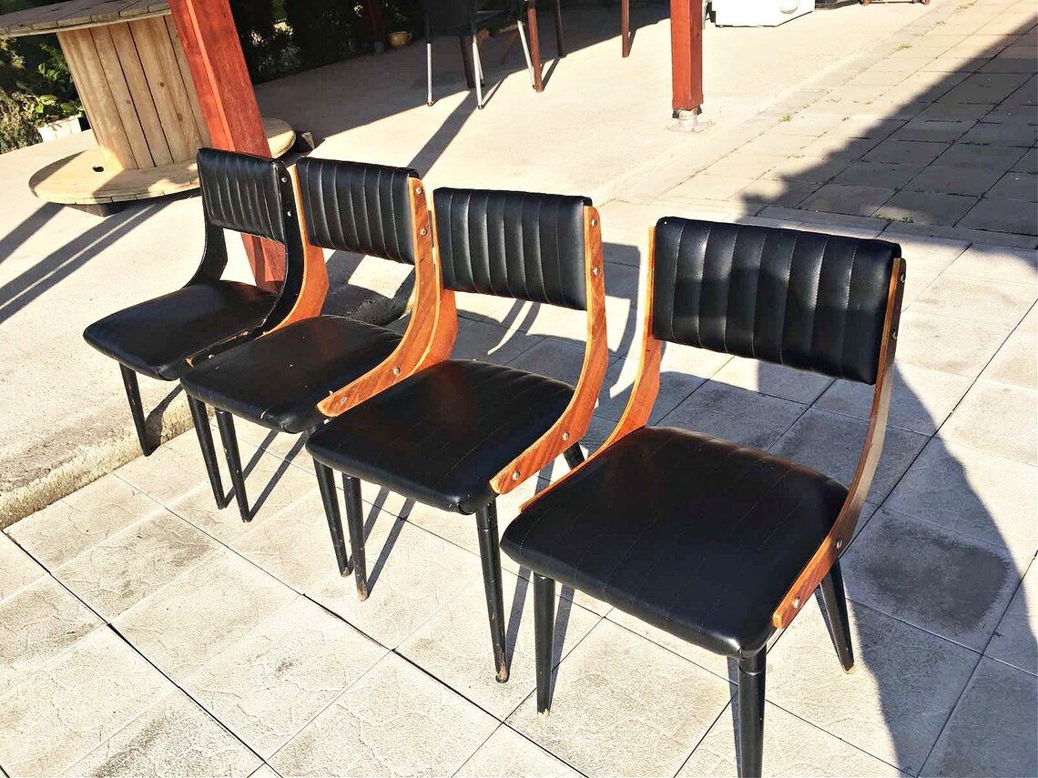 Mid Century Chairs Made in Yugoslavia Etsy