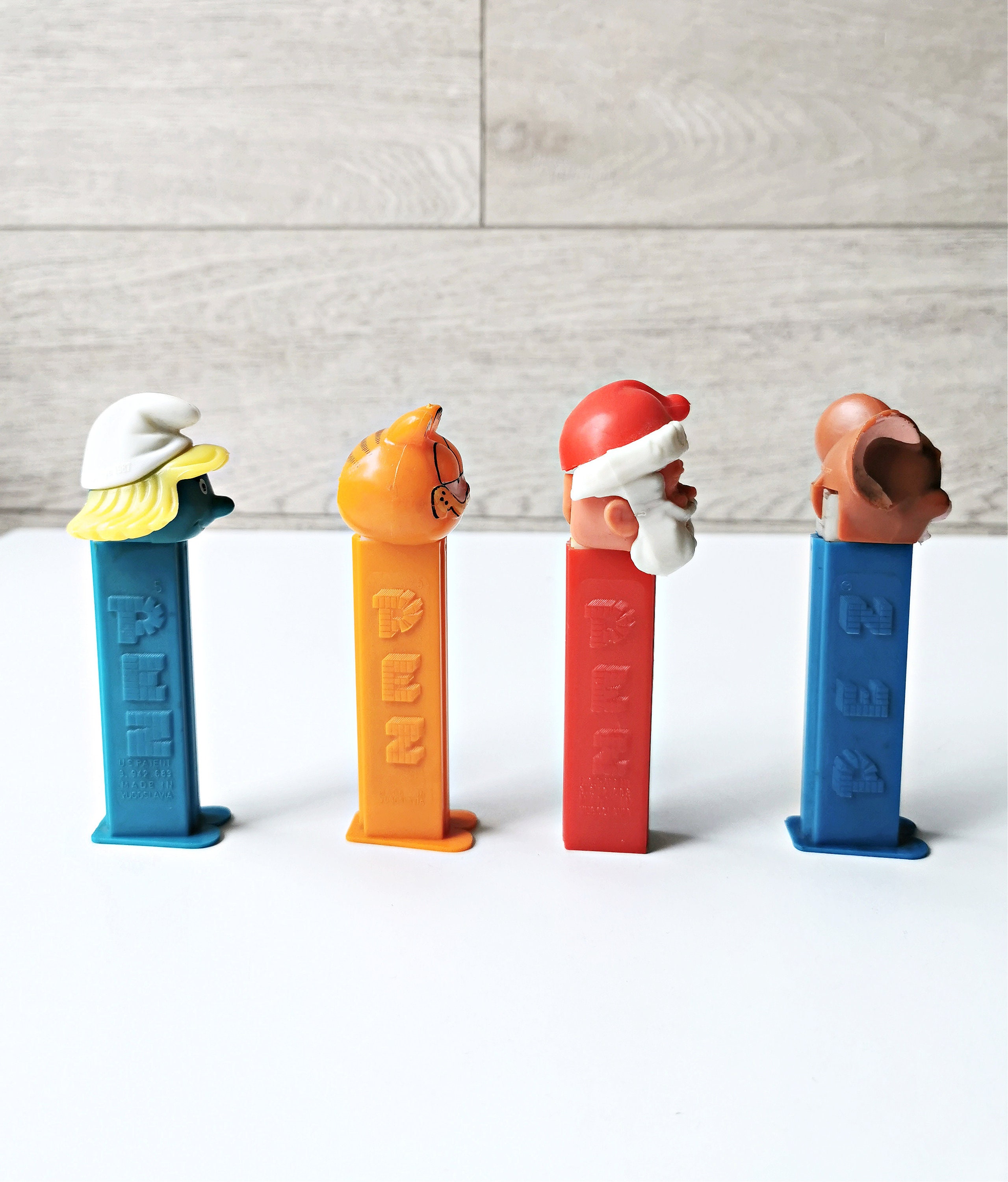 Four Vintage Pez Dispensers Made in Yugoslavia - Etsy