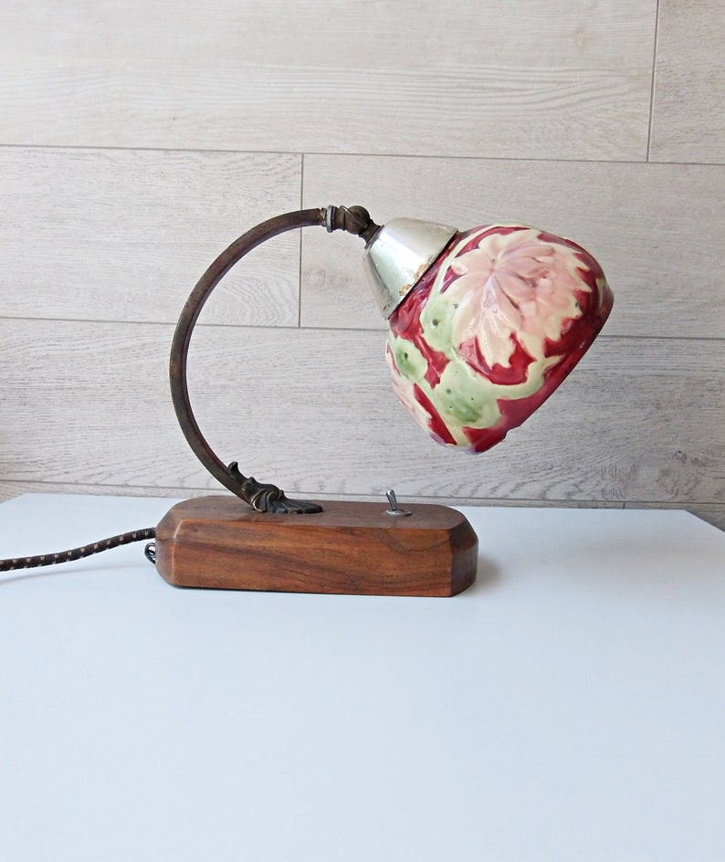 Antique table lamp image 1