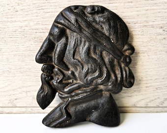 Vintage Freud "What's on man's mind" metal plaque