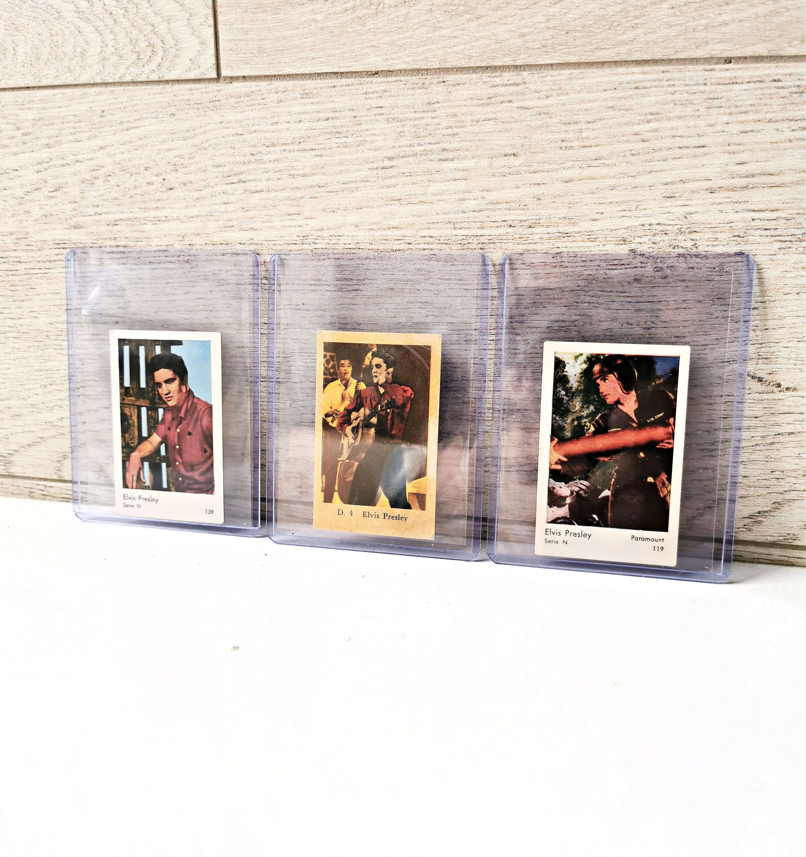 Three Vintage Elvis Presley Dutch Chewing Gum Cards - Etsy