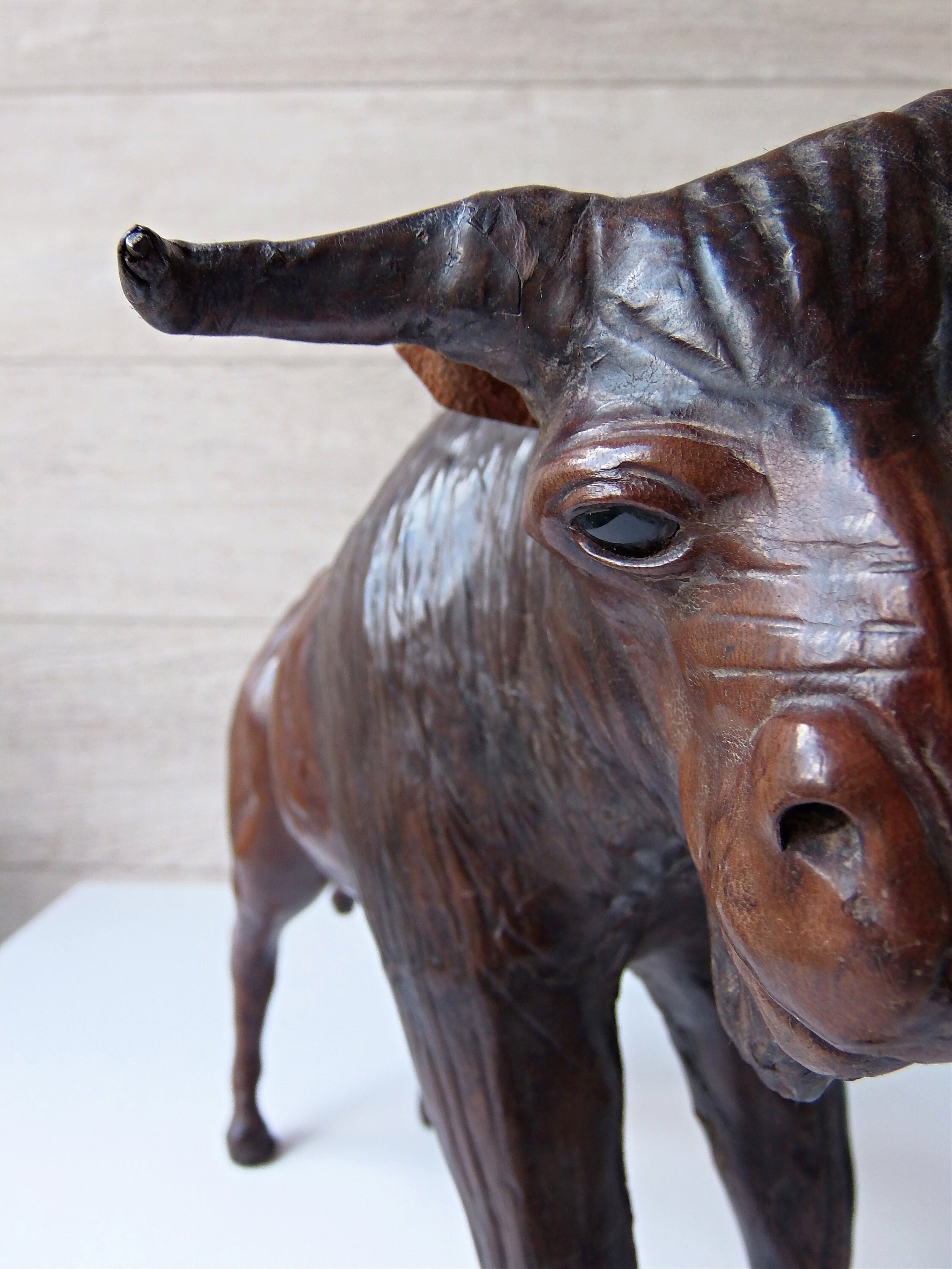 Leather Animal Figure Etsy