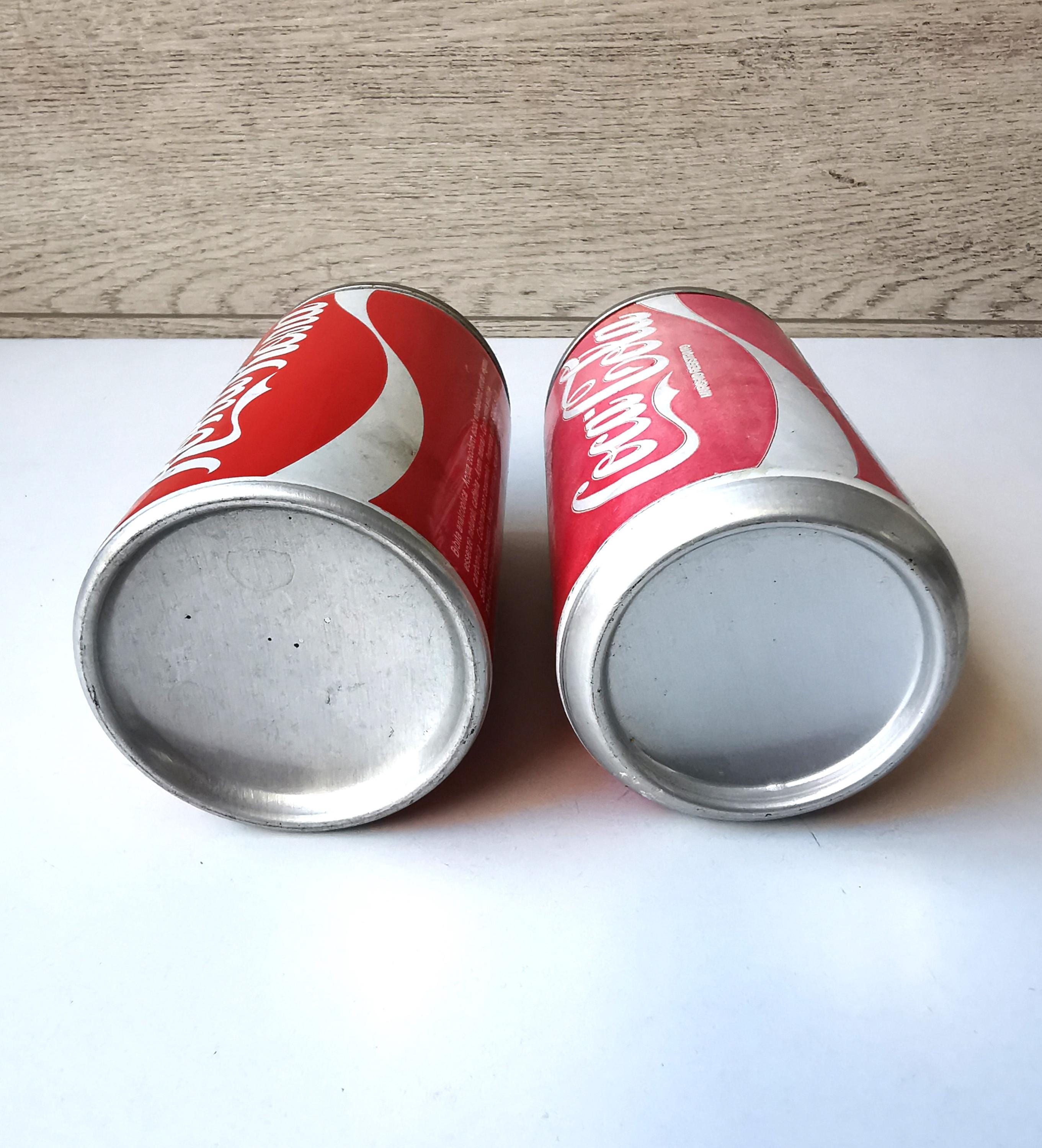 Two Vintage Coca Cola Cans (olympic Games Moscow 1980 & World Cup