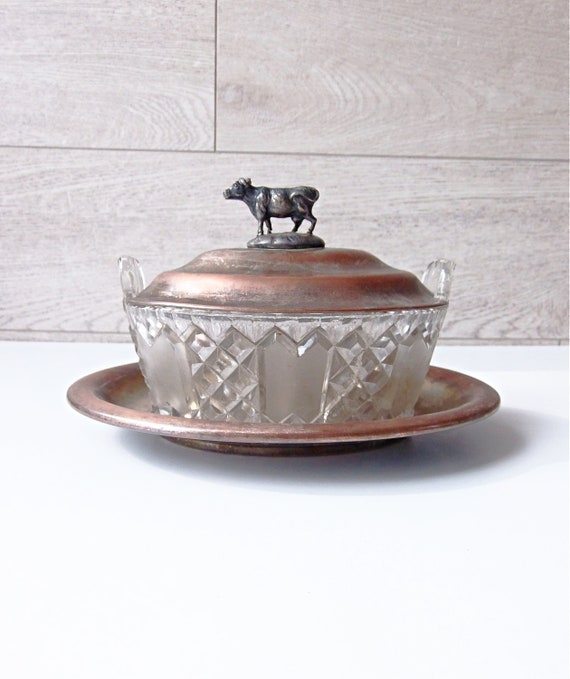 Vintage Butter Dish Etsy