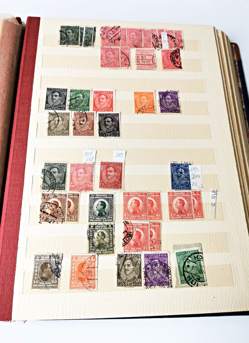 Rare collection of vintage stamps from Yugoslavia image 7
