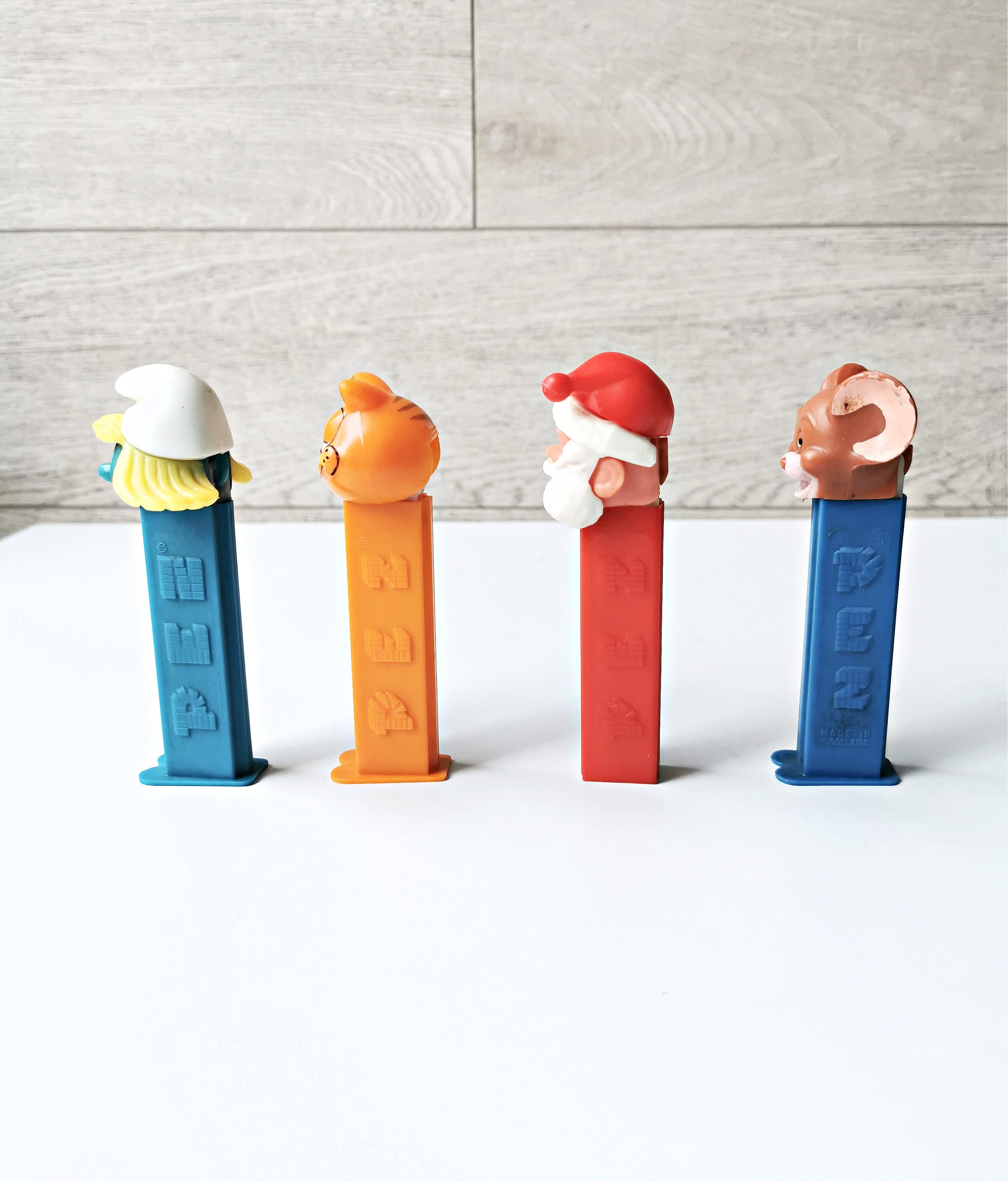 Four Vintage Pez Dispensers Made in Yugoslavia - Etsy