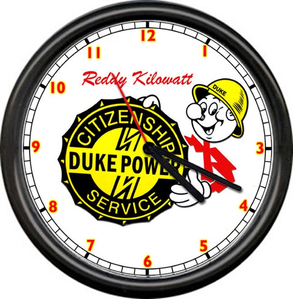 Reddy Kilowatt Electrician Utility Lineman Massachusetts Sign Wall