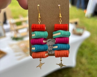 ACOTAR Book Stack Earrings