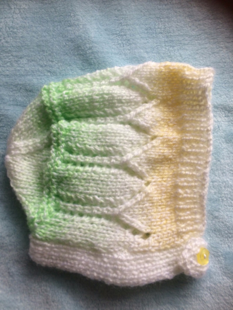 knitted baby bonnet baby knits Baby bonnet knitted baby set baby booties knit baby mittens white baby bonnet baby mittens 0-6 months