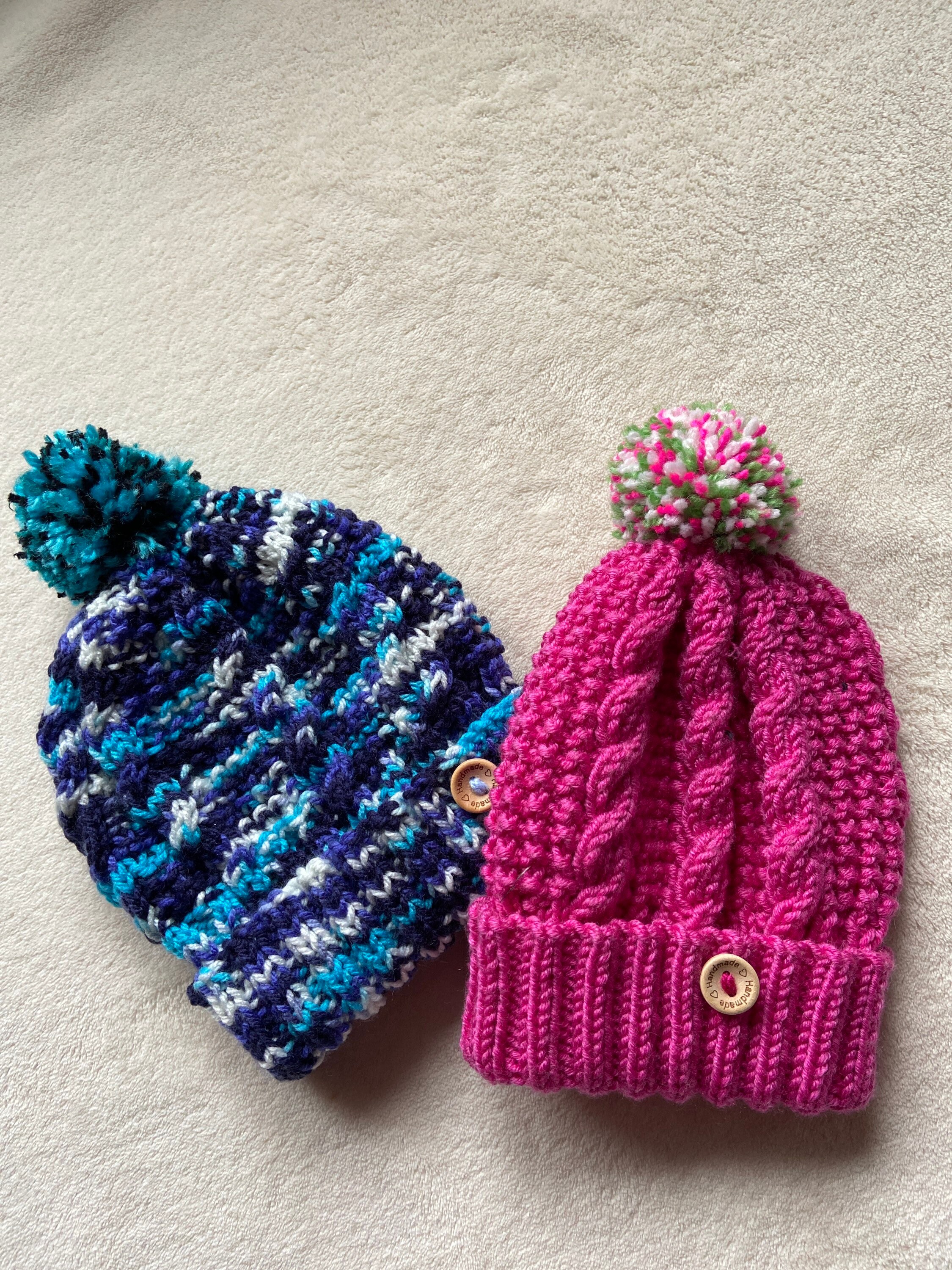 Baby winter bobble best sale hats