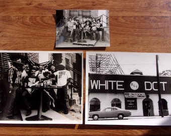 3ea 1985 Atlanta White Dot Bar Photos (1985) – Vintage Atlanta Ponce De Leon History Collection Band, Regulars and More Vintage Bar Relics