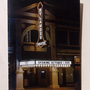 1999 Jimmy Carter 75th Birthday Celebration Program and Commemorative Coin Rylander Theater Americus GA