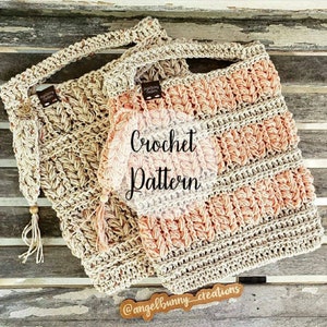 Crochet Pattern | The Winchester Tote Bag