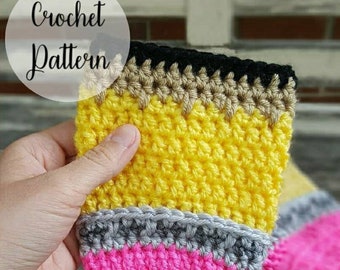 Crochet Pattern | Pencil Cup Cozy