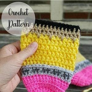 Crochet Pattern | Pencil Cup Cozy