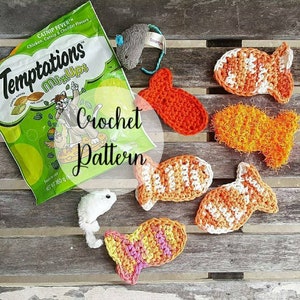 Crochet Pattern | Fishy Fun Cat Toy