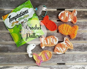 Crochet Pattern | Fishy Fun Cat Toy