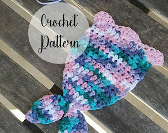 Crochet Pattern | Mer-Mazing Mug Rug