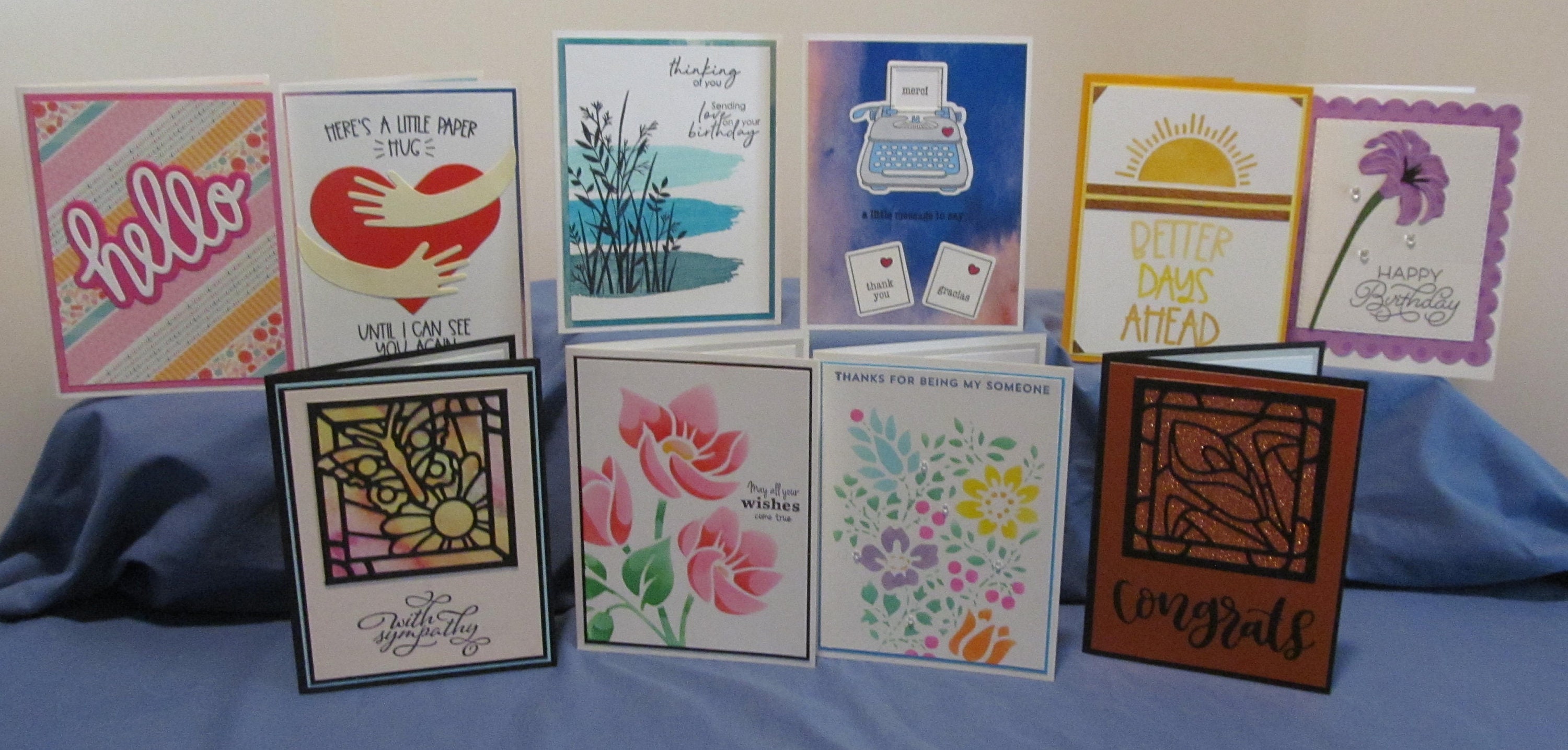Fun Card Sentiments 10 VARIOUS SENTIMENTS Greeting Cards (#410) FREE Shipping - Etsy