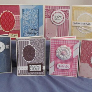 10 SLANG TERM greeting cards (#324) FREE shipping