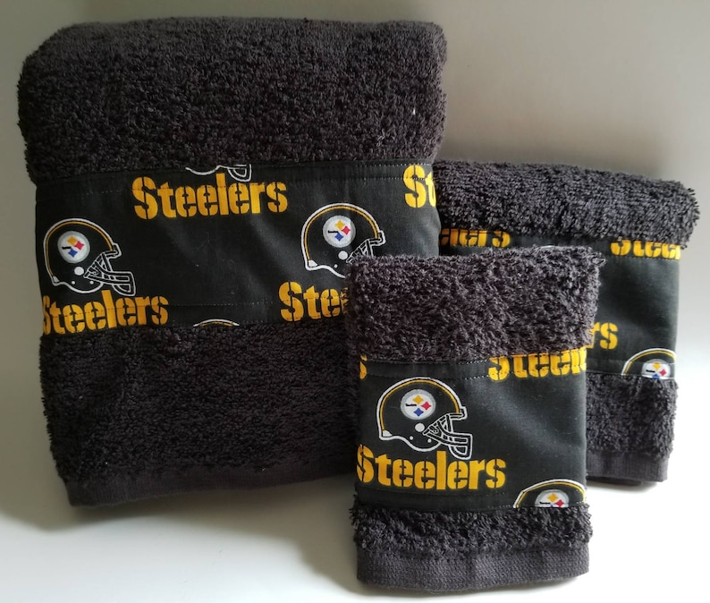 Pittsburgh Steelers Bath Set Etsy