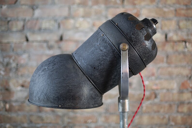 Vintage Hair Dryer Turned Floor Lamp Steampunk