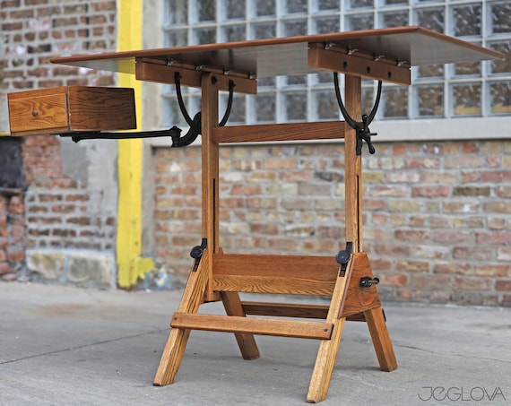 Vintage hamilton drafting table deals