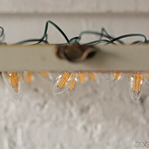 dimmable repurposed window frame light withceiling or wall-mount image 4