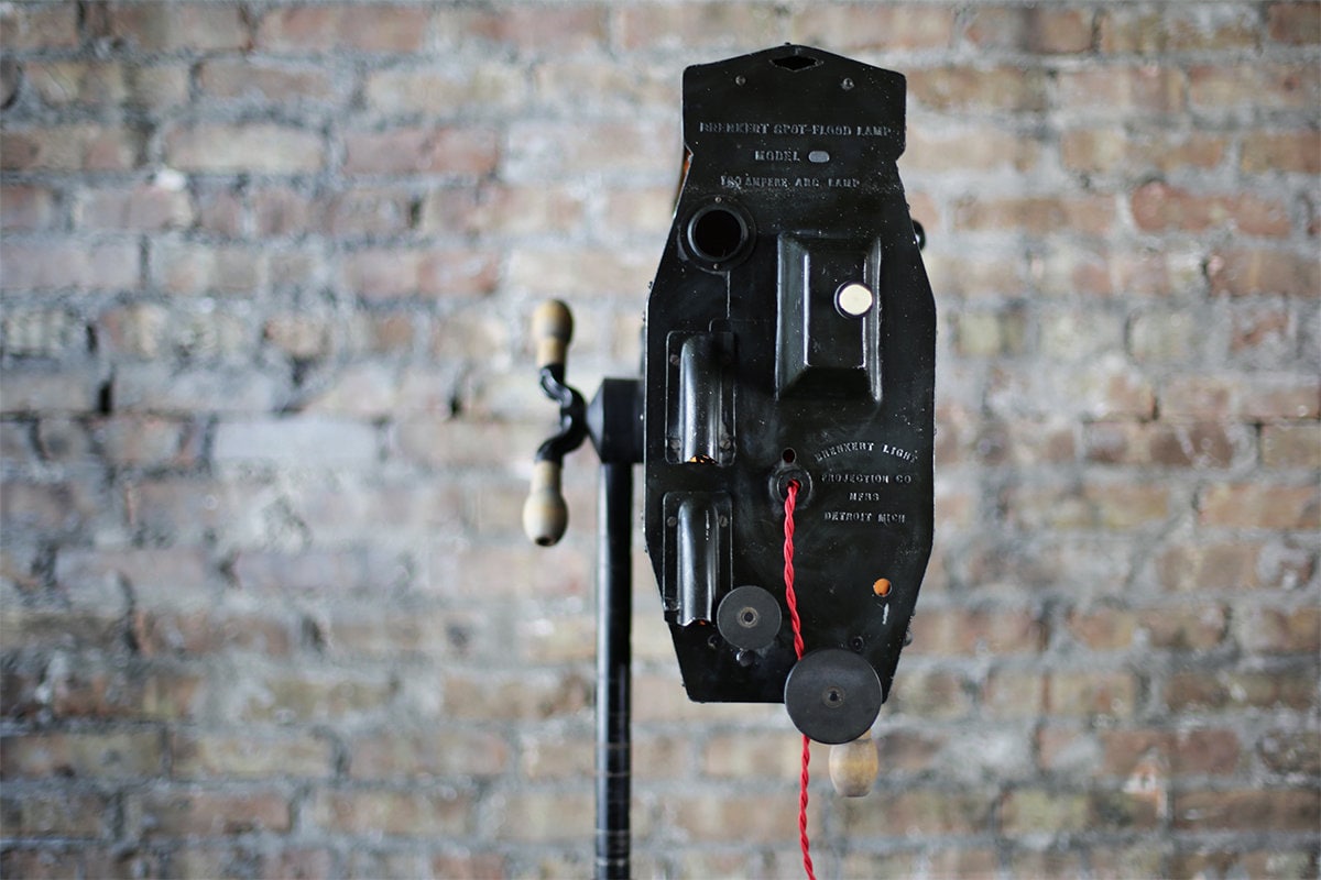 Spotflood Carbon Arc Lamp by Brenkert Co of Detzroit Etsy