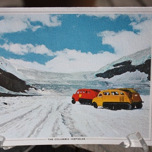 Rare set of Vintage greeting cards 1950s / Evergreen Press Ltd, Canadian Rockies