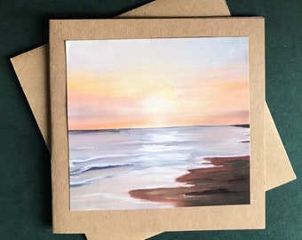 Greetings Card Pack of 10 - All occasions, blank cards - seascape art prints