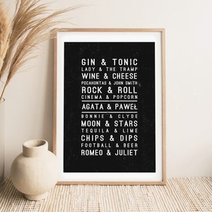 Hochzeitsgeschenk,Hochzeit,Poster,Rustical, Bild 1
