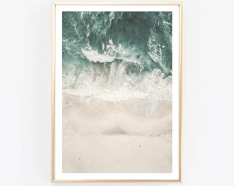 Ocean Print, Seascape Wall Art  Nordic Print,Modern Art, Ocean Art Print, Scandinavian Wall Print, Scandinavian decor,Sea Art,beach print,