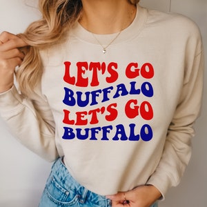Buffalo Bills Sweatshirts, Let&#39;s Go Buffalo, Buffalo Sweatshirts, Unisex, Group Shirts