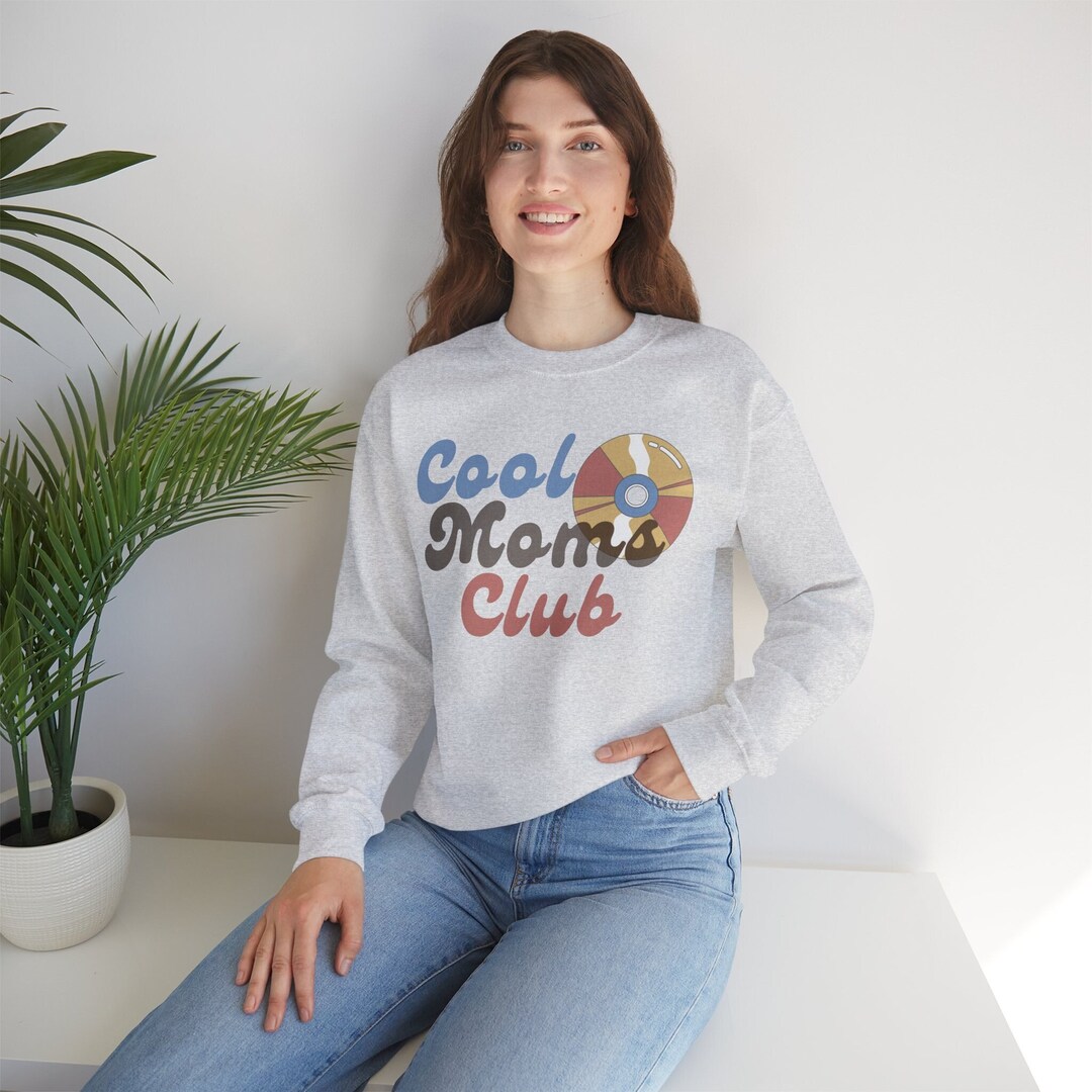 Cool Mom Era Turquoise Sweatshirt