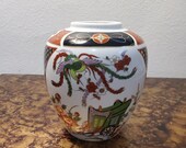 Lovely Imari Vase Japanese Vase Vintage Imari Vase Imari Imari Planter Asian Planter Planter Vintage Planter