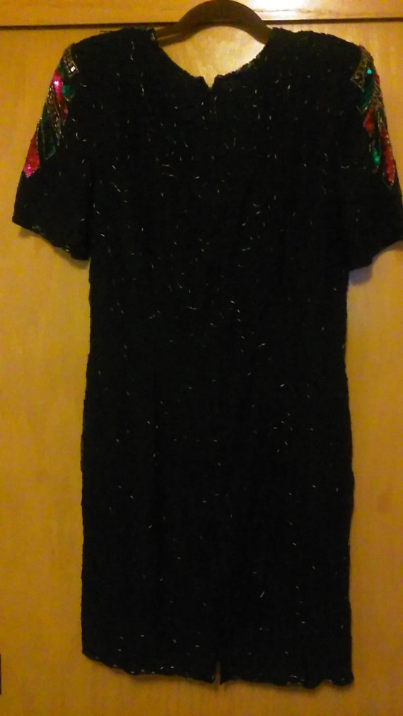 80s NWT Stenay Sequin and Beaded Dress/Stenay/Ste… - image 2
