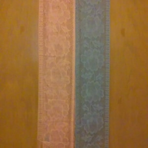 80s Vintage Japanese Scarf by Nasharr/Nasharr Scarf/Japanese Scarf/Japan Scarf/Vintage Scarf/Pair of Scarves/Lace Scarf