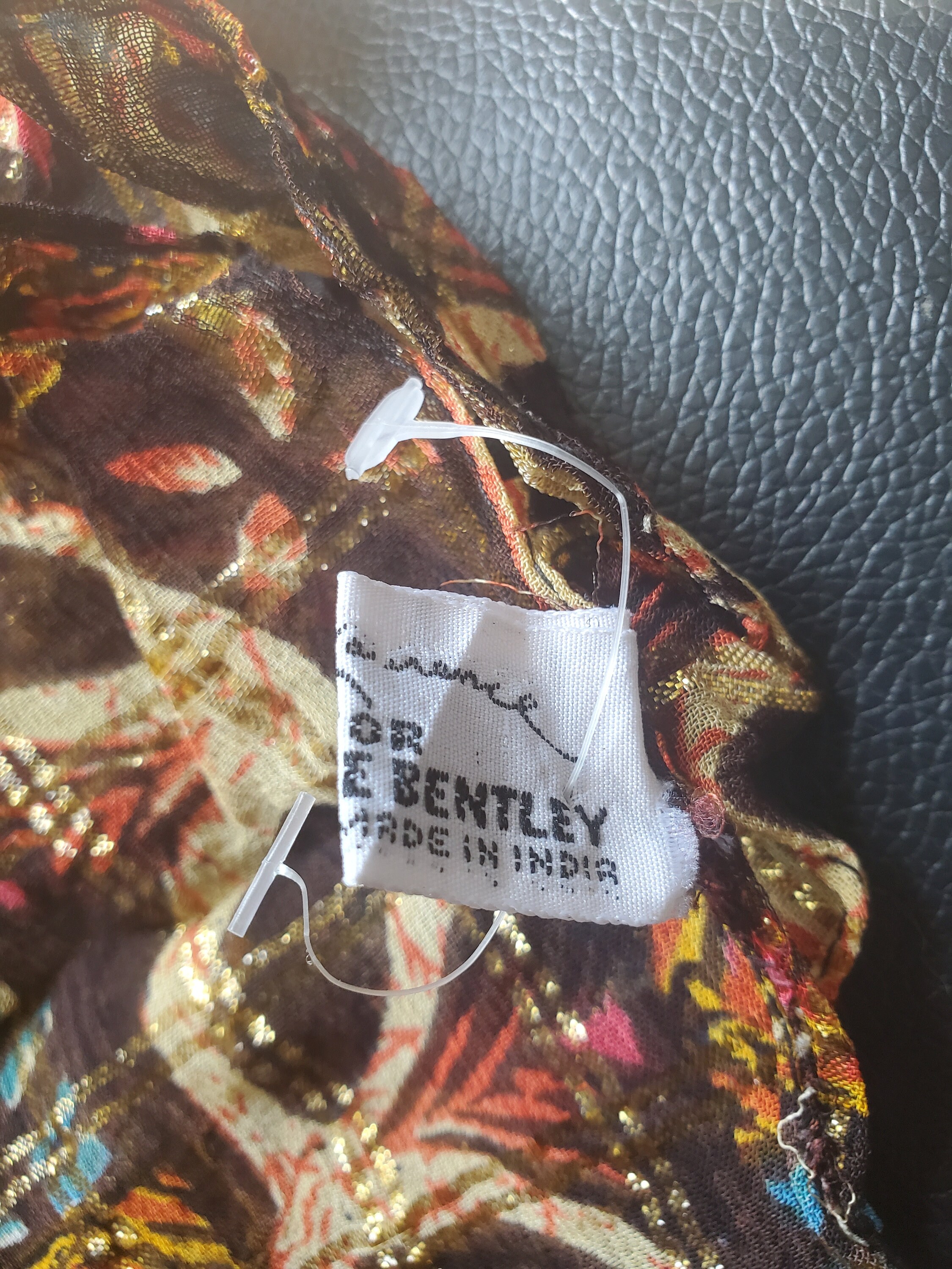 VINTAGE Jeffrey Lawrence for Lawrence Bentley Red Made in Italy Saturday main image 3