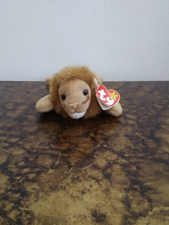 rory the lion beanie baby