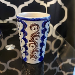 Clearance was 19.99 now 14.99 Glaze Stoneware Pottery Vase/Merkelbach Vase/Stoneware Vase/Merkelbach/Stoneware Pottery