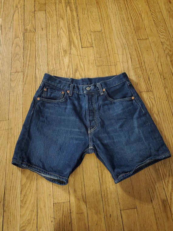 Vintage Levi 501 Button Fly Jean Shorts/Levi 501 S