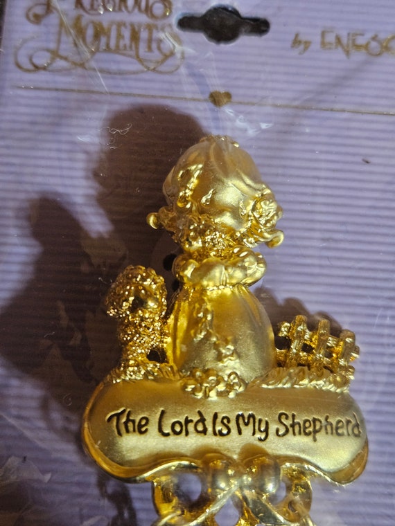 Precious Moments The Lord Is My Shepherd Pin - image 3