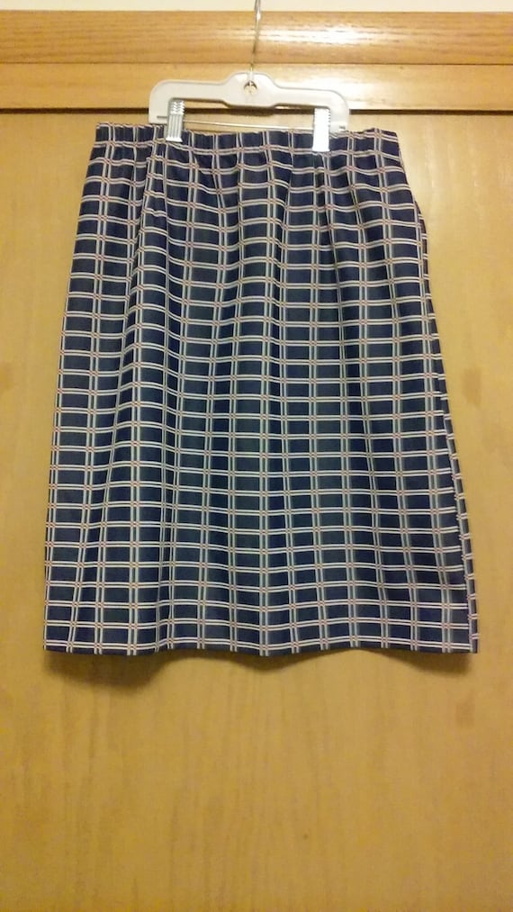 60s/70s Geometric Mod Skirt/Geometric Skirt/Mod Sk