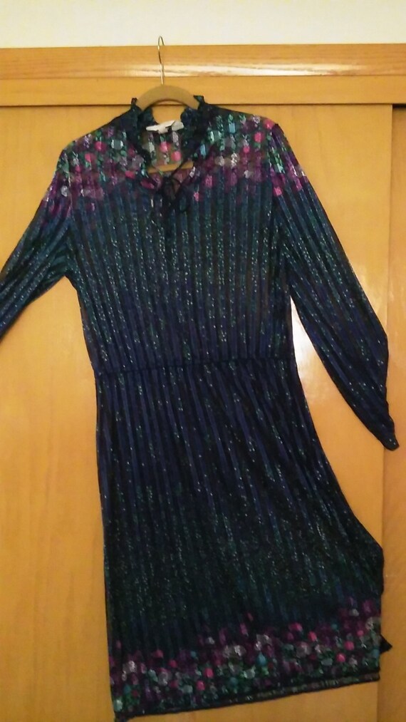 ワンピース VINTAGE LIKE SHEER FLOWER DRESS il_fullxfull.5982782206_2c1c.jpg
