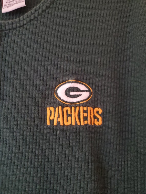 GameDay Vintage Green Bay Packers Embroidered Cot… - image 3