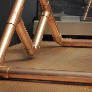 The Alpha Eurocent copper LP storage rack image 4