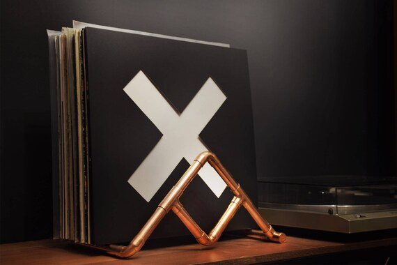 The Alpha Eurocent copper LP storage rack
